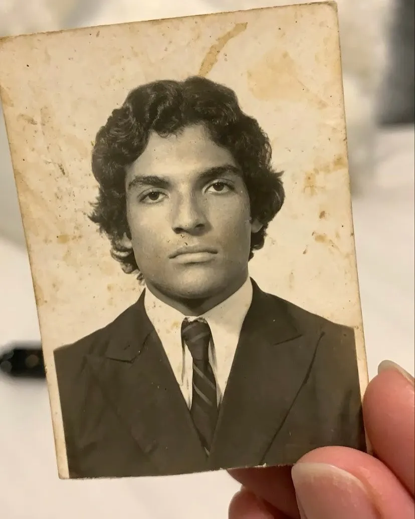 An early portrait photograph of Rorion Gracie